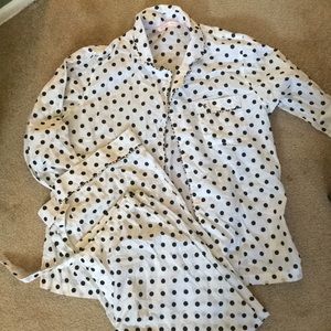 Victoria's Secret Polka Dot Pajamas